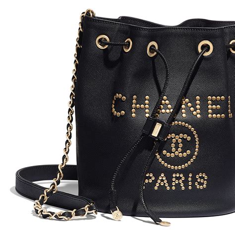 chanel drawstring bag size|chanel 手袋官網.